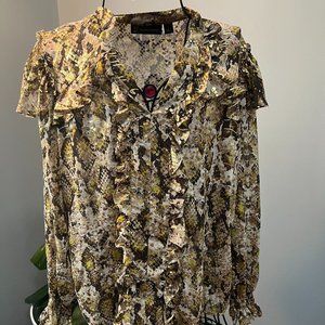 New York & Co Shimmering Top